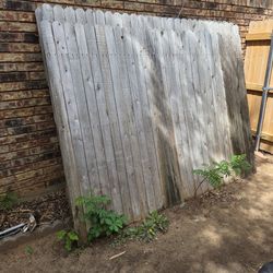 5.5 CEDAR FENCE PANELS
