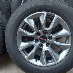 20s CHEVY GMC RIMS TIRES 6LUGS 6X5.5 