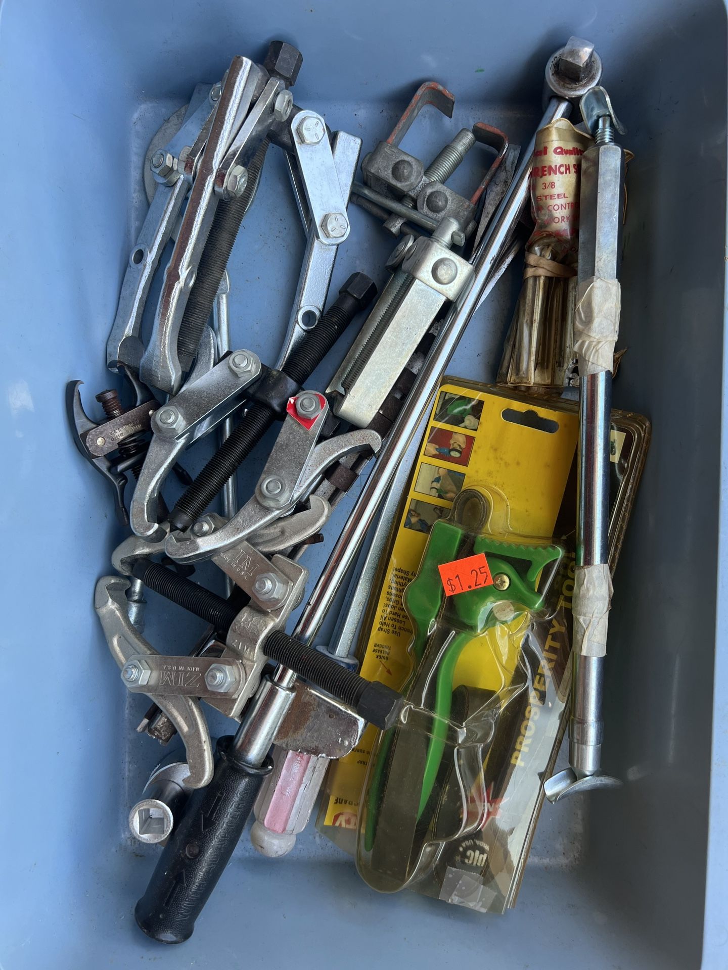Gear Pullers, Torque Wrench, Fan Belt Spacer