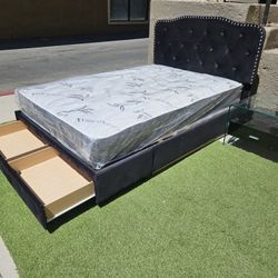 Full SIZE Bed W/ ORTHOPEDIC BAMBOO MATT $369 LAST ONE AVAILABLE