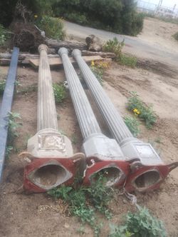4 Electricity Poles