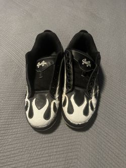 Sha Sha SK8 Flames Shoes Y2K Size 11