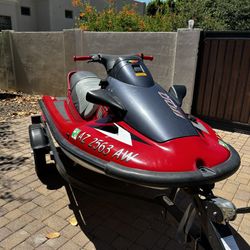 1997 Kawasaki 1100 STX – 55 HOURS – Super Clean – Lake Ready + Trailer 