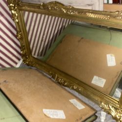 Very Large Vintage Mirror 