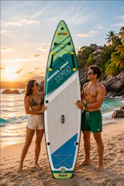 BRAND NEW INFLATABLE PADDLE BOARD