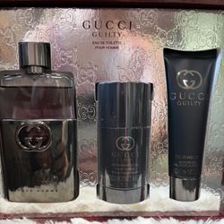 Gucci Guity Perfume Set 