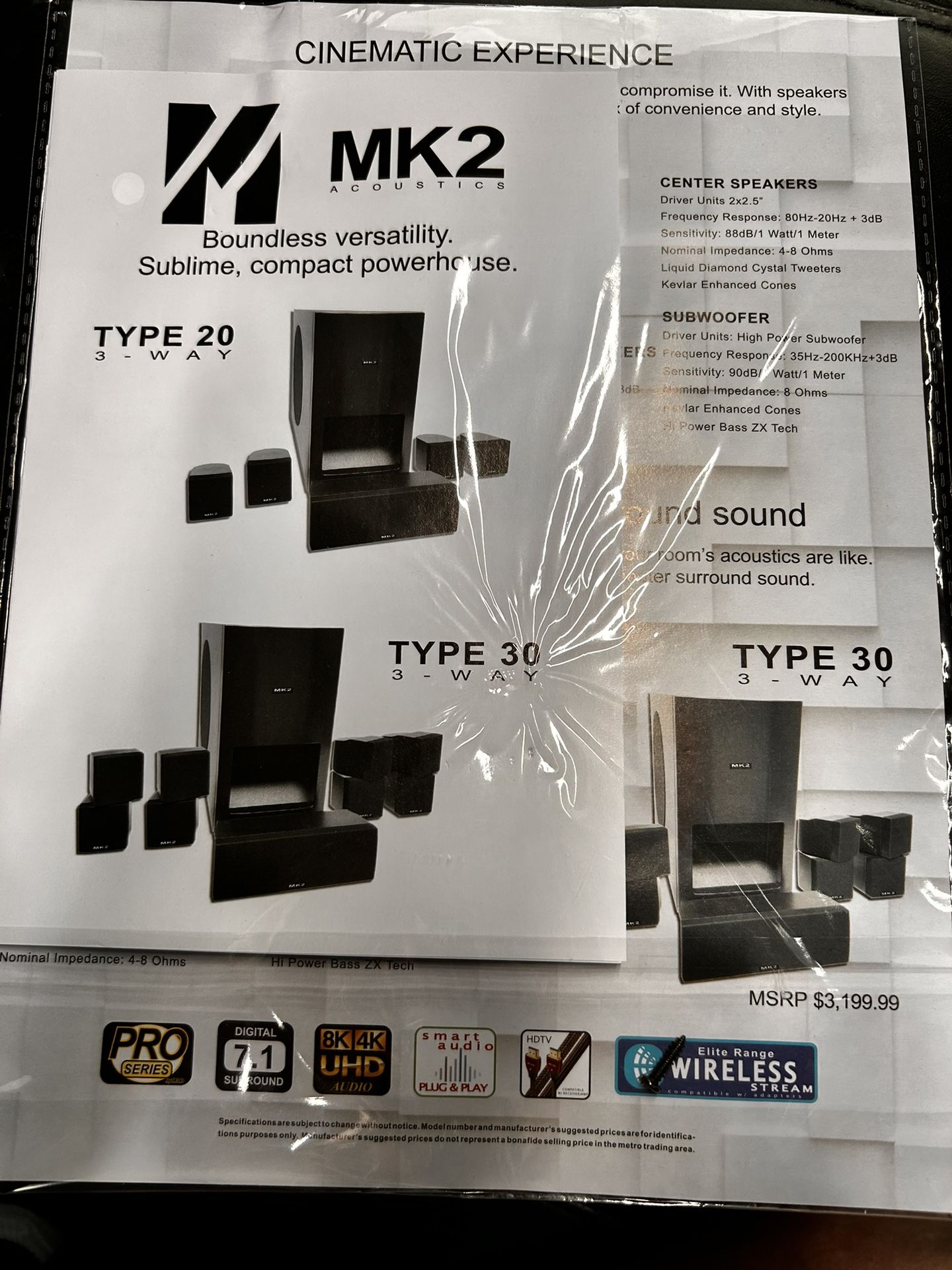 MK2 Home Stereo System