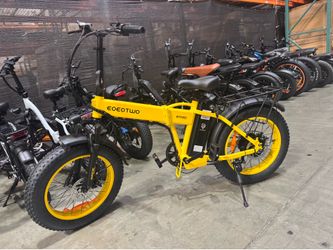 Folding electric bicycle