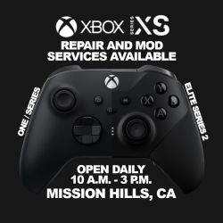 Get Your Xbox Series X/S, Elite Series 2, & One Controller Repaired and Modded (LA)