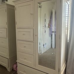 Pottery Barn Teen Armoire Dresser