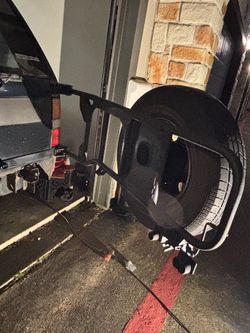 NISSAN TRUCK TIRE CARRIER HEAVY DUTY