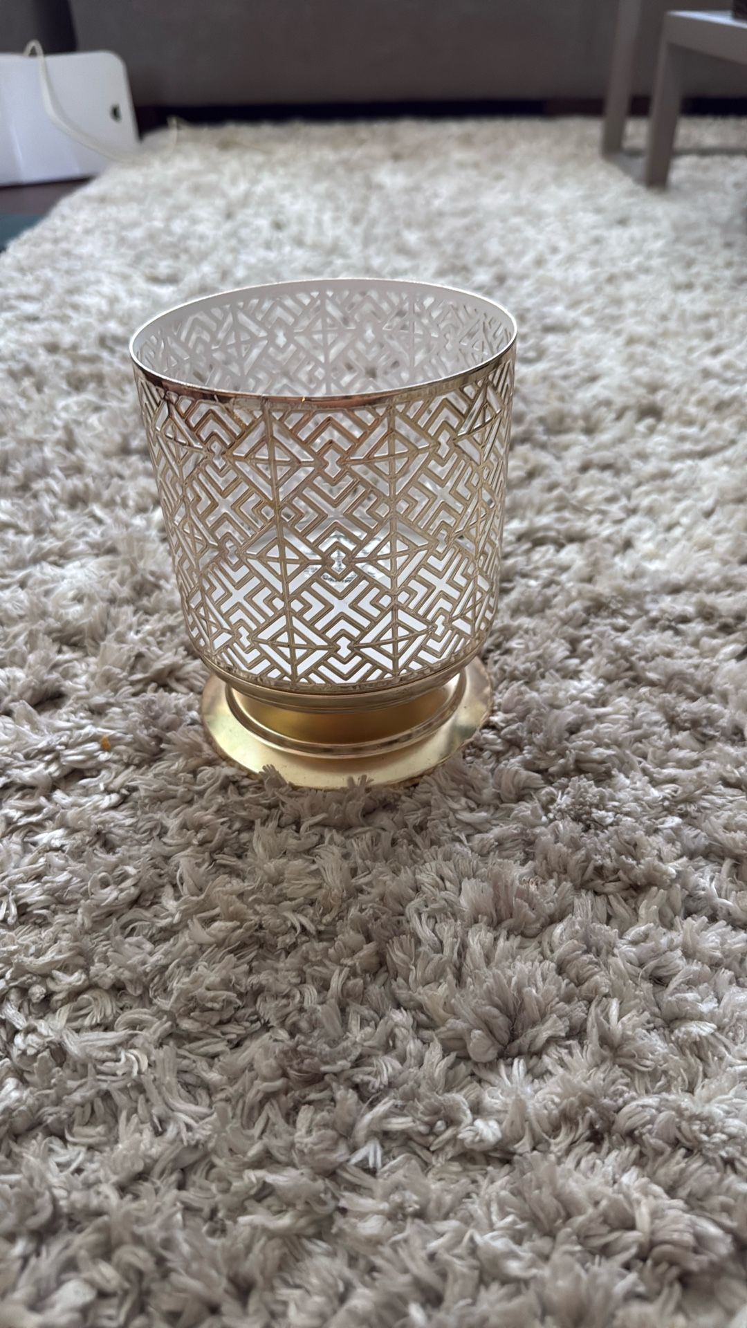 Bath & Body Works Candle Holder - Gold