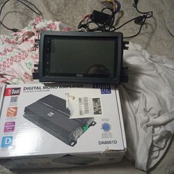 Boss Radio And Amp New 