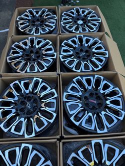 Chevy Silverado wheels GMC Denali Wkeels and tires rims Chevy