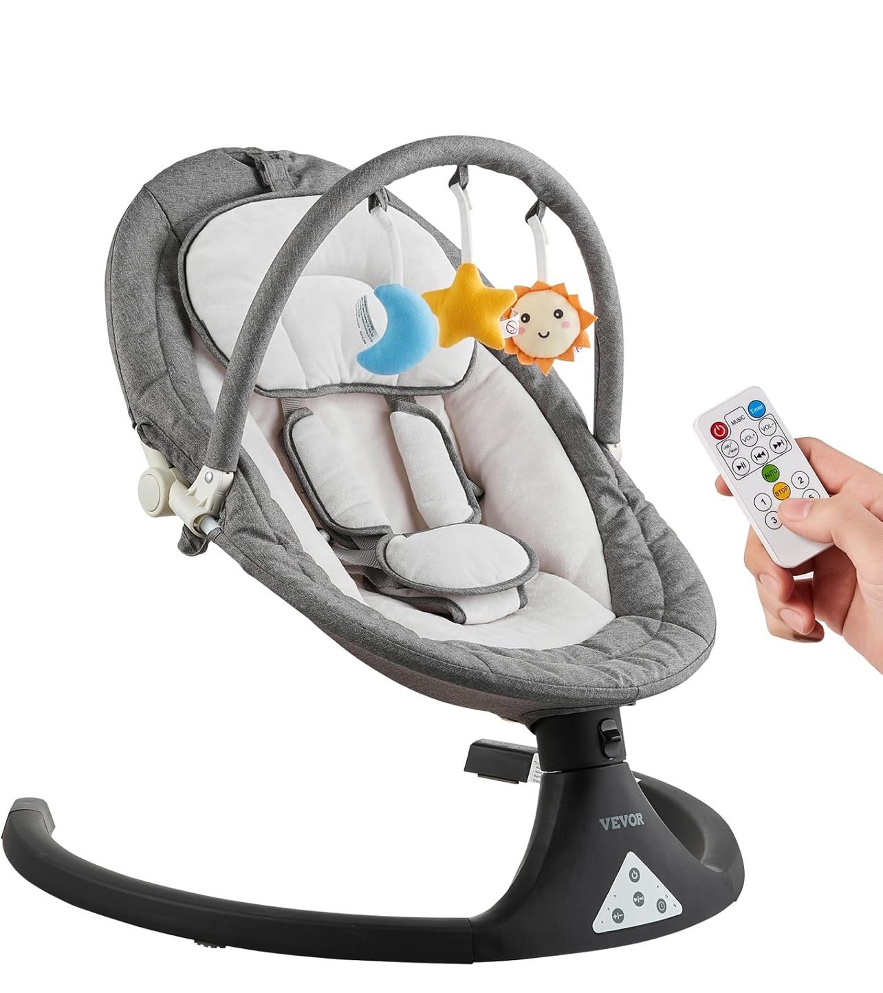 VEVOR Baby Swing, 5-Speed Baby Swing