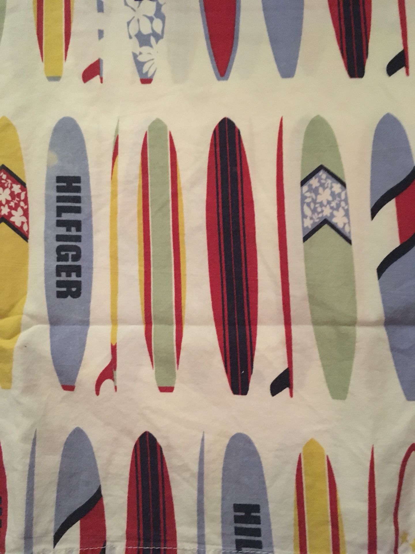 Tommy Hilfiger surfboard twin sheet set