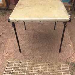 An Ugly Card Table 