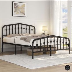 New Queen Size Bed Frame Victorian Style 