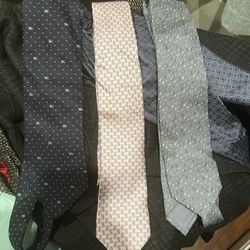 Hermes And Burberry Ties