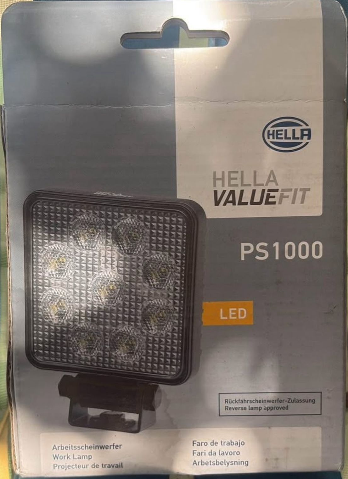 Two Pack Hella (contact info removed)02 WORKLIGHT VALUEFIT PS1000 LED MV CR LT
