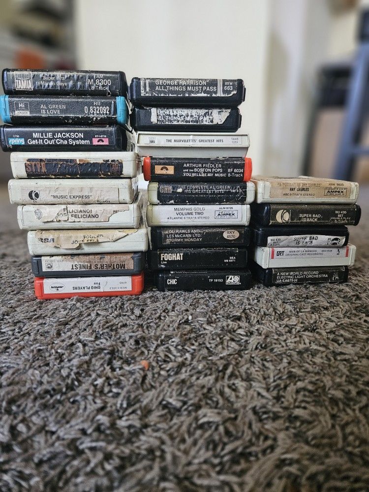 VINTAGE 8 TRACK TAPES