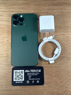 📱 iPhone 13 Pro Max | 128GB | Alpine Green | Unlocked (Any Carrier)