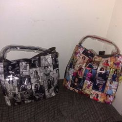 Michelle Obama Magazine Print purse