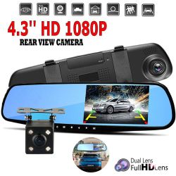 Car DvR Dashcam And Back Up Cam.