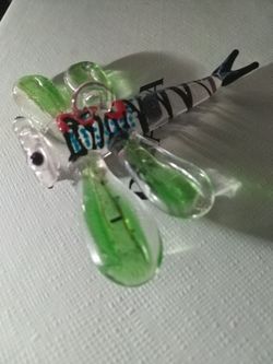 🧚Handmade Glass Dragonfly Figurine