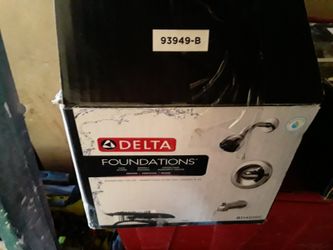Tub and shower set new $45