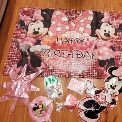 Minnie Mouse Birthday Party Supplies 