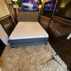 Queen Bed Frame And Mattress