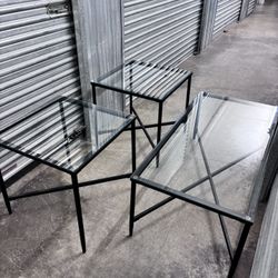 Small Glass Tables 