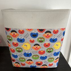 Sesame Street Large Storage  basket New 