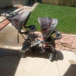 "Sit And Stand" Stroller