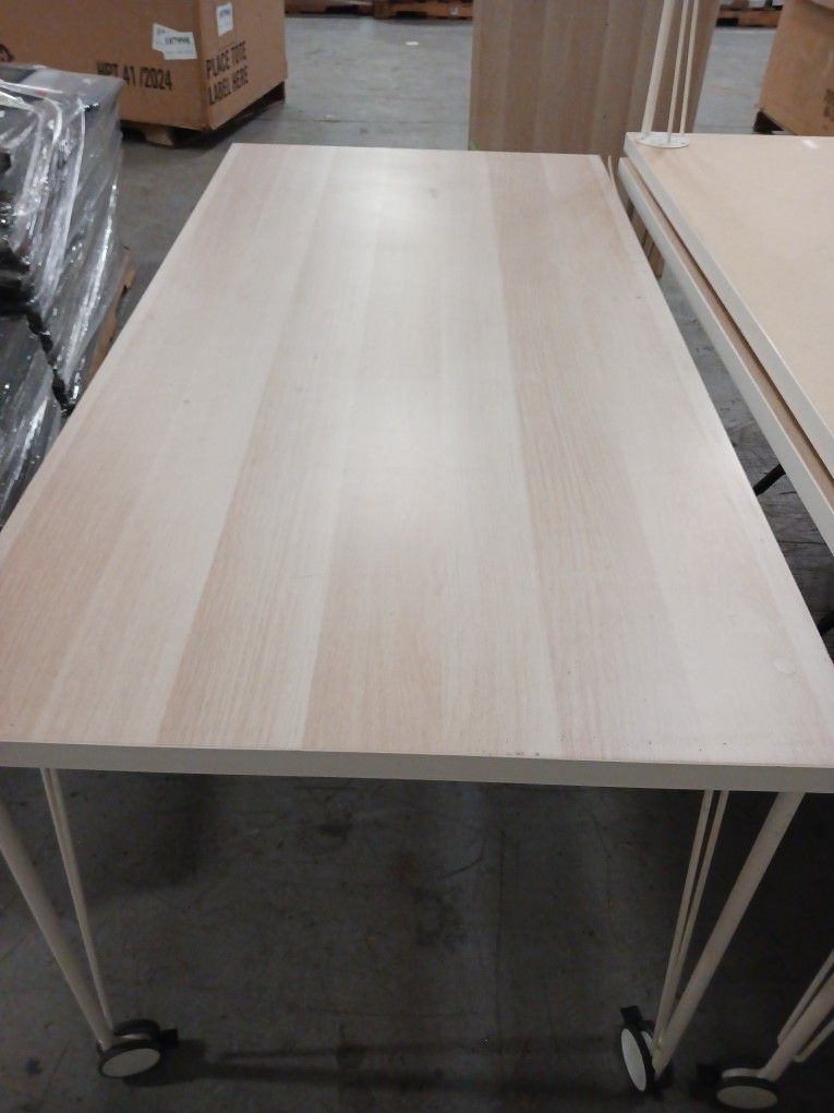 Linnmon 40x24" Rolling Desk