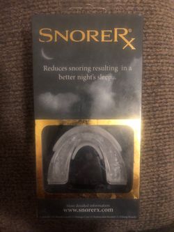 SnoreRx Snore Eliminator- Brand New
