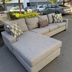 Beautiful Grey Sectional Couch