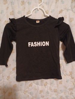 Girls long sleeve shirt and sweater size 4t
