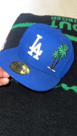 La dodgers fitted hat 7 1/4