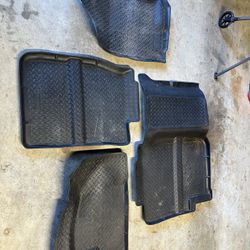 FLOOR LINER 1999 to 2007 SIERRA or SILVERADO Extended Cab GMC CHEVROLET Full Set