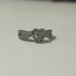 Heart Shaped Ring Size 7