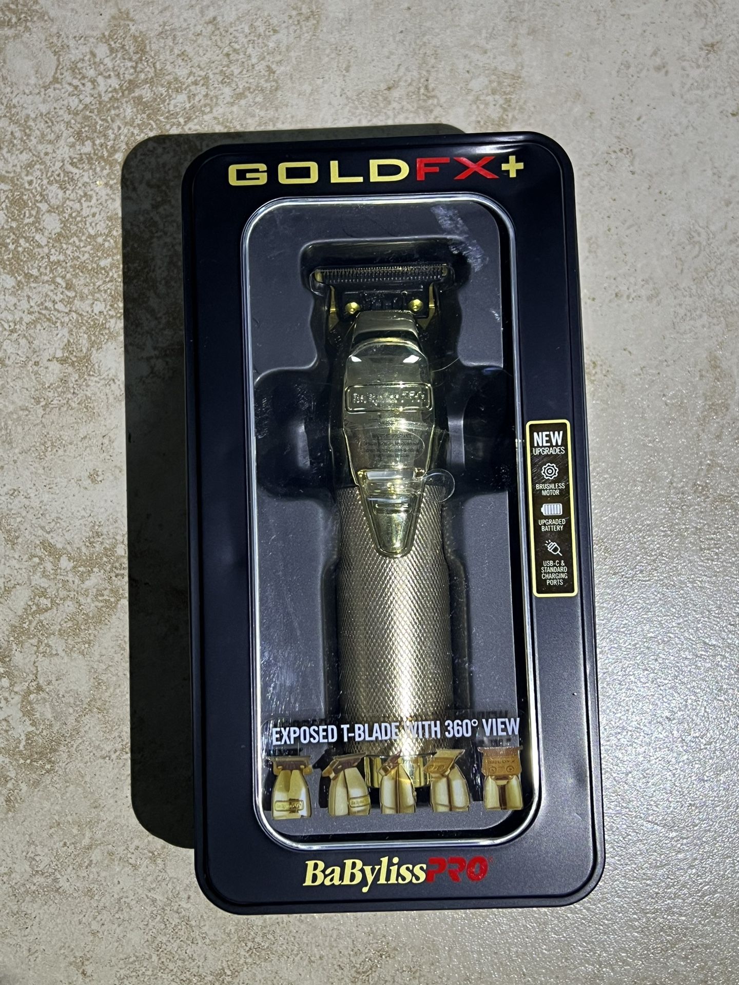BaBylissPRO GOLDFX+ All-Metal Lithium Outlining Trimmer