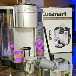 ☕🔥Cuisinart Coffee / Brewing Machine - Keurig K Cup Pod + FREE REUSABLE K CUP PODS! Like NEW - In The Box📦