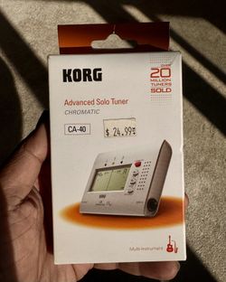 KORG CA-40 Advanced Solo Tuner (New)