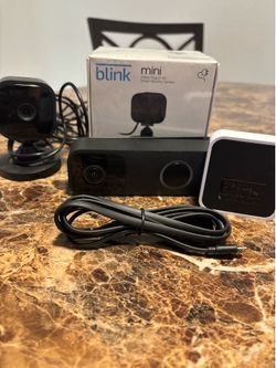 Blink doorbell and 2 cameras bundle