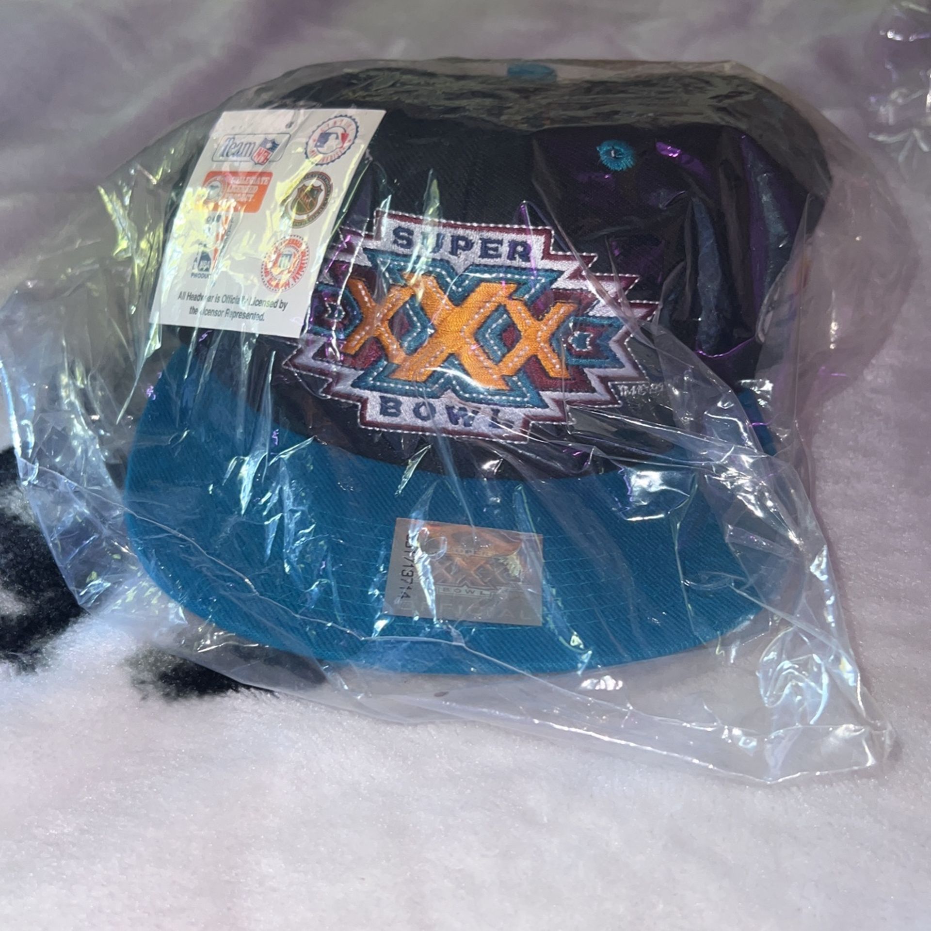 2 Super Bowl XXX Cowboys vs Steelers Hats