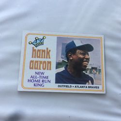 1974 Hank Aaron Card
