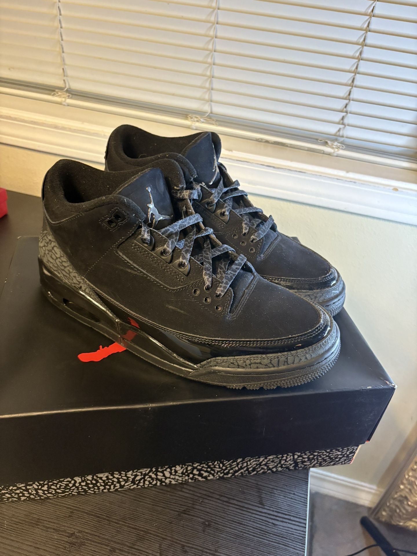 Jordan 3 Black Cat Size 11