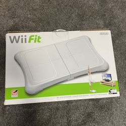 Wii fit balance board (open box, new)